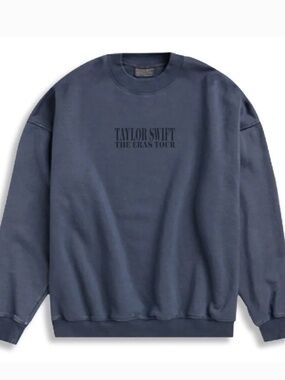 Taylor Swift Eras Tour 2024 Official Merch Crew Neck Sweatshirt Medium